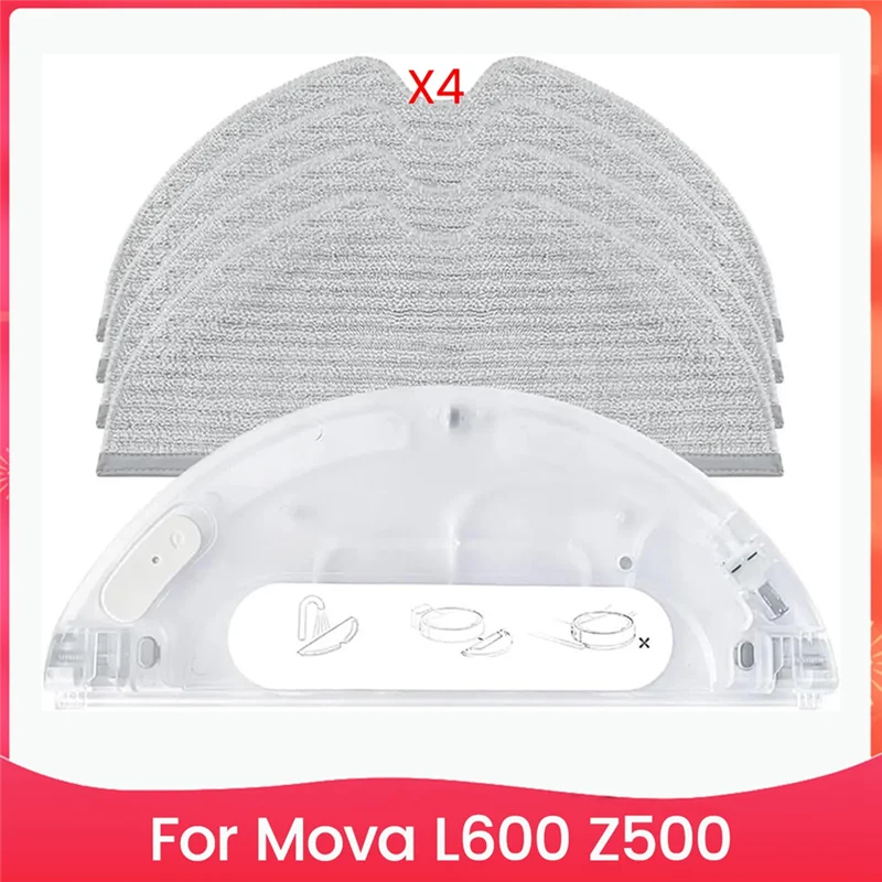 

Вакуумная насадка BAAD для робота-пылесоса Mova L600 Z500, резервуар для воды, замена подушечки для мытья полов