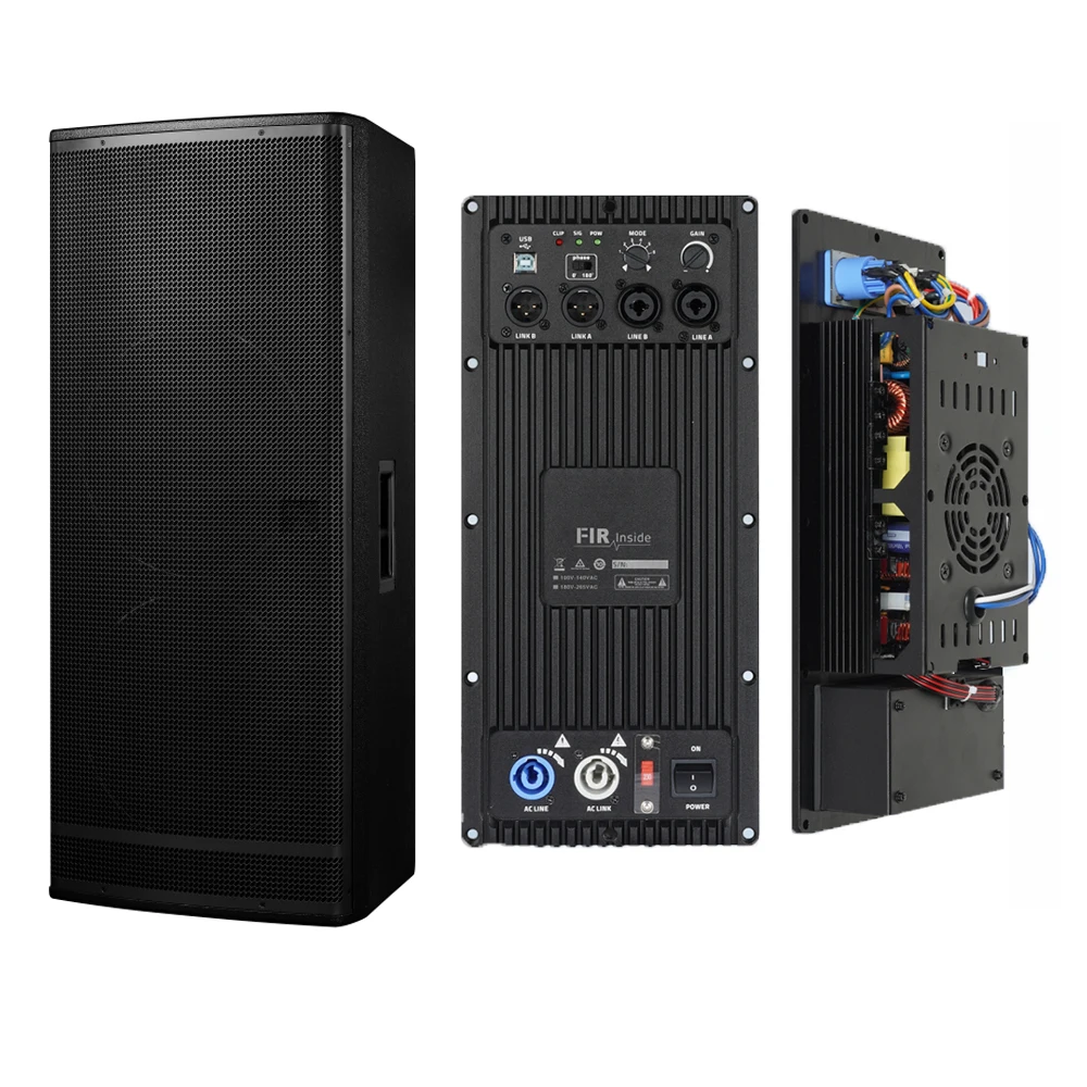

Professional Active Speakers System Active Dual 15 Inch Full Range Speaker PA System