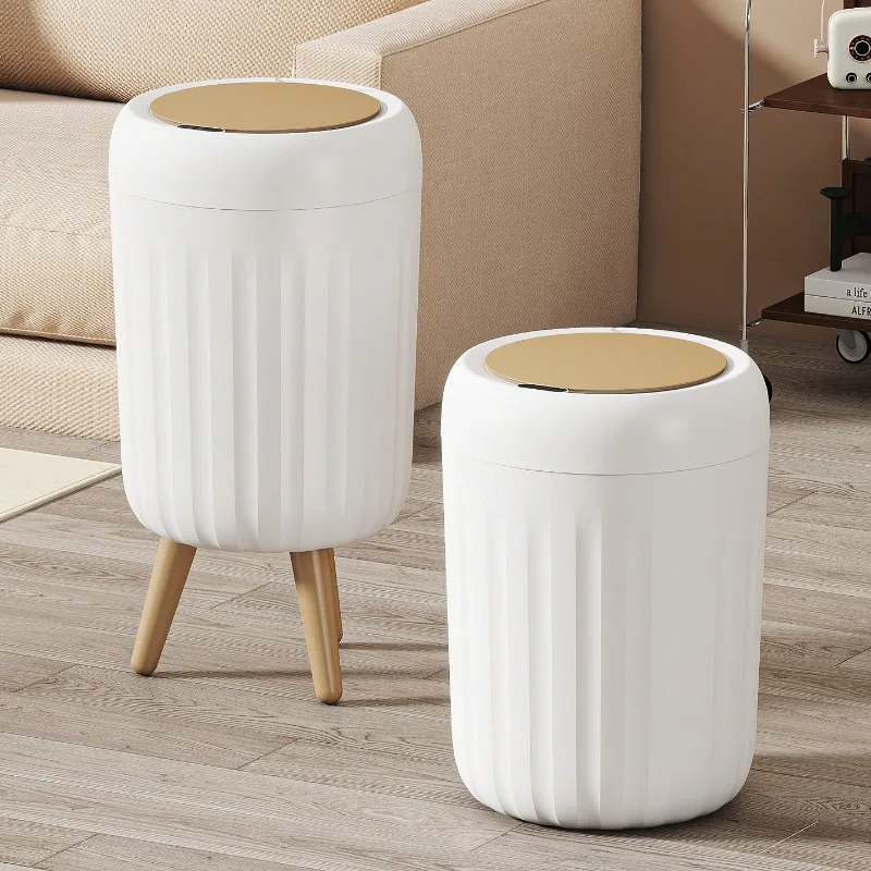 Induction Smart Trash Can Household Mold Bathroom Toilet Living Room Automatic Living Room Kitchen Crack