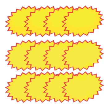 100/200 個値札広告紙爆発ステッカー看板値札販売価格ラベルタグスーパーマーケット店 11 × 6 センチメートル