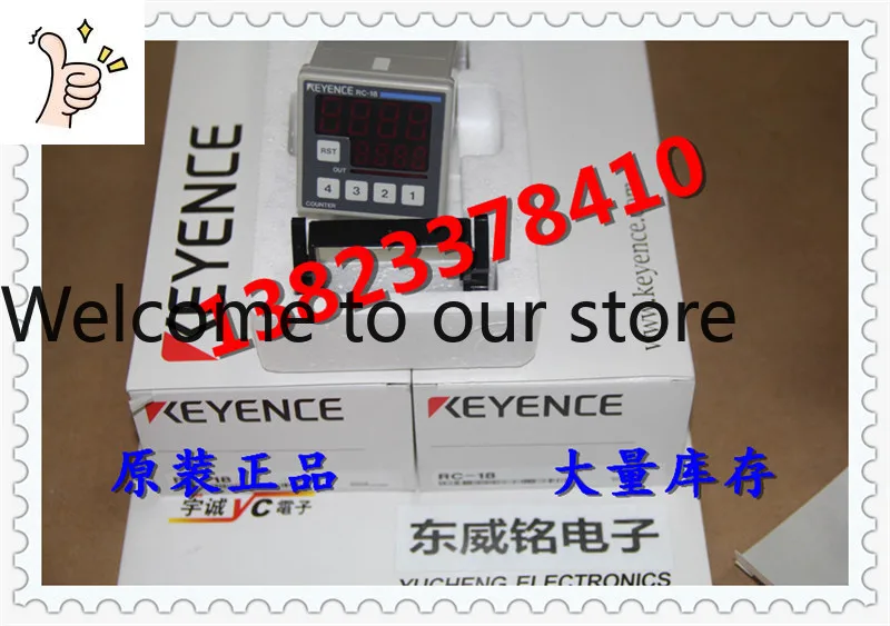 

Оригинальный немецкий счетчик KEYENCE RC-18, новый, подлинный, в наличии