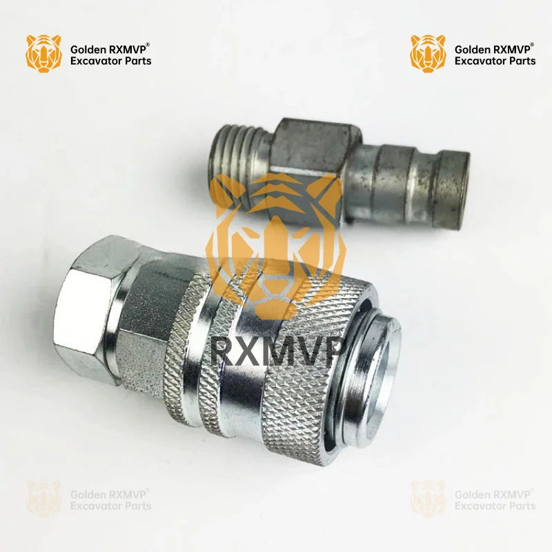 For Caterpillar Quick Pressure Measuring Quick Plug Connector Hydraulic Pump Connector Pressure Measuring Hose Connector