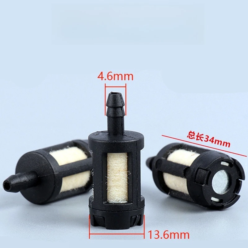 Suitable for 52 Chainsaw Wool Filter Element 58 Logging Saw Accessories Fuel  Element Ceramic Oil  Head Balance Valve