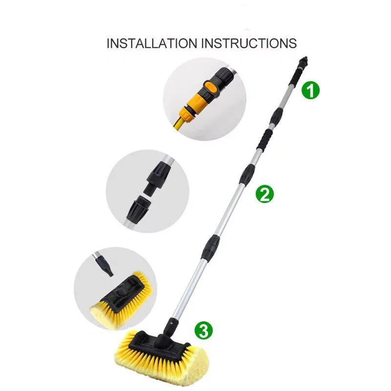 Spazzola per l\'acqua a spruzzo telescopica automatica per Auto nuova spazzola per l\'acqua a spruzzo per parabrezza automatico strumento per il