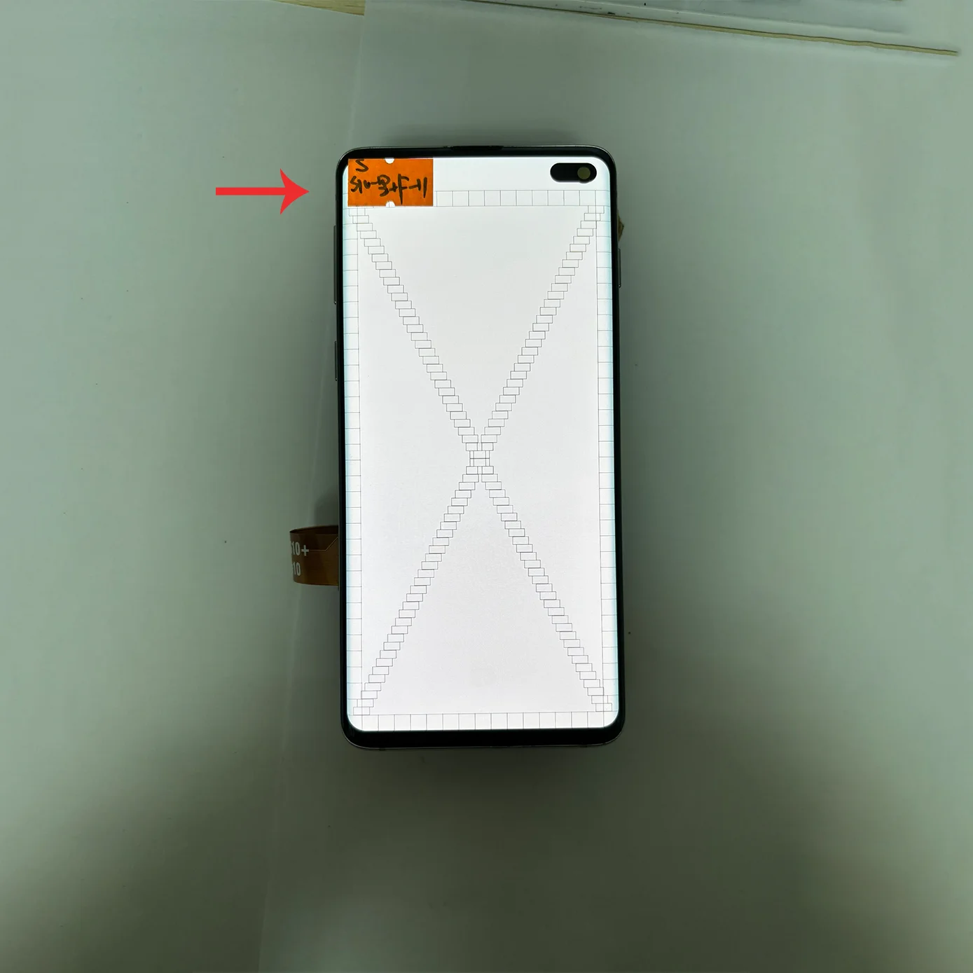 High Quality AMOLED With Defect S10 LCD For SAMSUNG Galaxy S10  LCD Display Touch Screen Digitizer Assembly Repair
