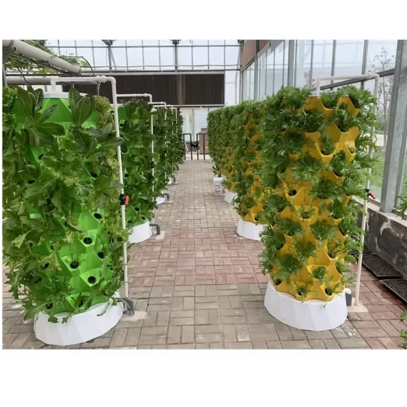 New Agriculture Garden Vertical Hydroponic Tower Growing Systems