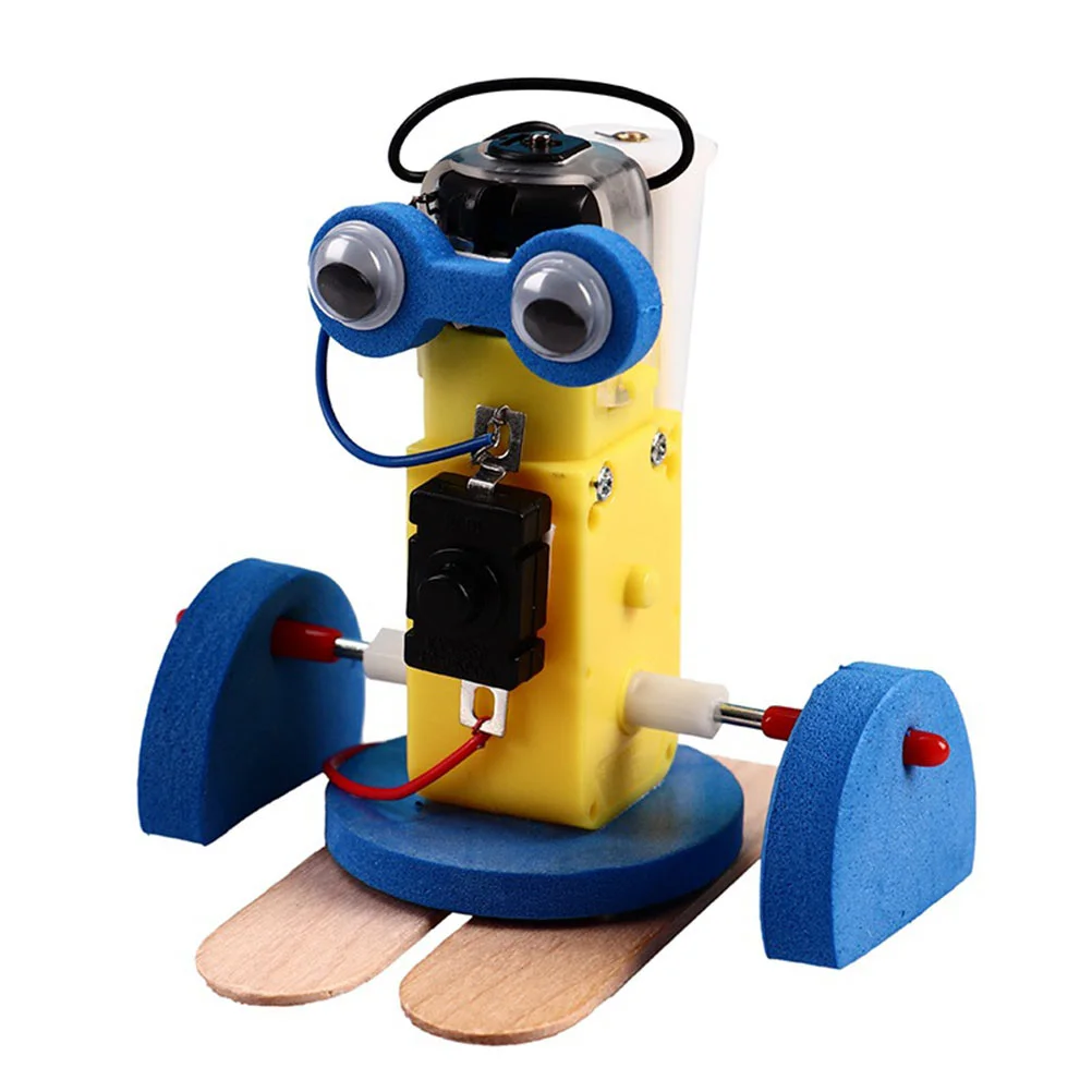Crawling Robot Educational Toy Science Technology Kid Robotics Kit Children Assembly Pulley