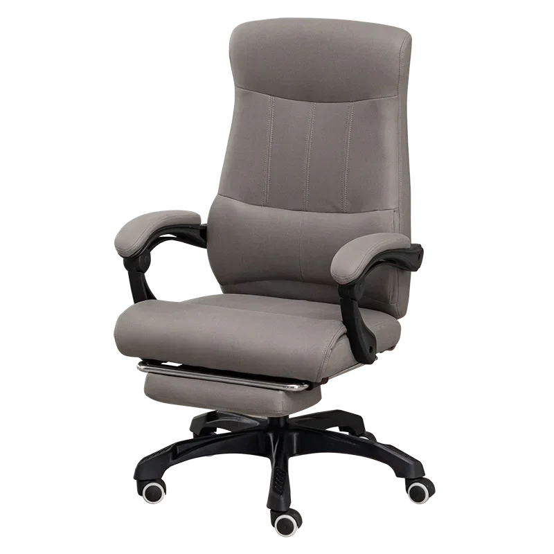 كرسي مكتب هزاز كراسي مريحة الاسترخاء شبكة عجلات شخص واحد الأبيض الألعاب أنيمي ألعاب مسند القدمين الأثاث المتداول