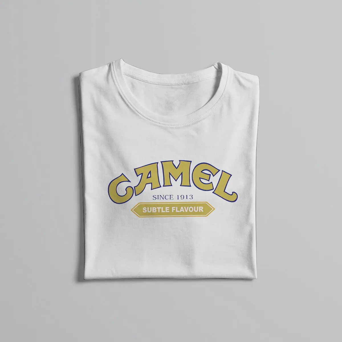 Camel Cigarettes  T Shirt Punk Crewneck TShirt Polyester Streetwear