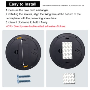 كاميرا مراقبة قبة مزيفة مع ضوء أحمر LED ، دمية ، تعمل بالبطارية ، لا تتطلب الأسلاك ، داخلية وخارجية ، 1 قطعة أفضل 8 كاميرات صدر مبيعا - رقم 5