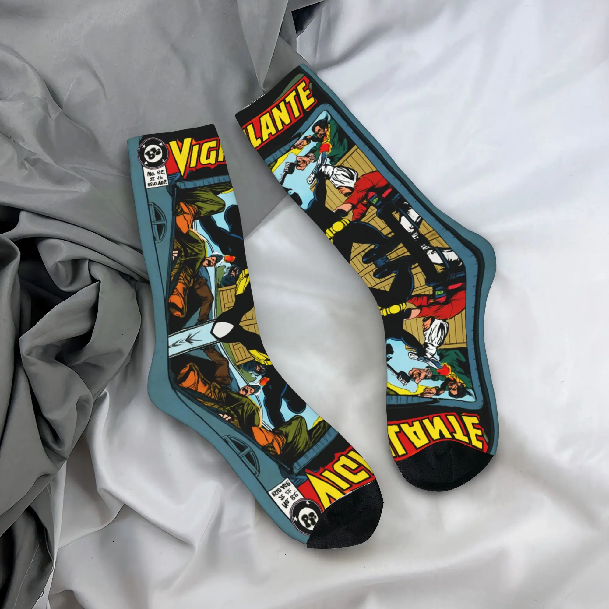  Peacemakers  Stockings  Design Gothic Socks Winter Non-Slip Socks Men Running Soft Socks