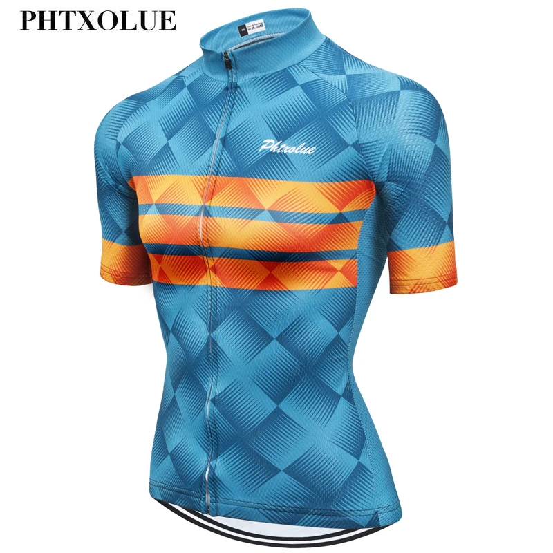 Phtxolue Women Summer Cycling Jersey Breathable Anti-UV Mountain Bike Jersey Mtb Shirt Bicycle Cycling Clothing QY625