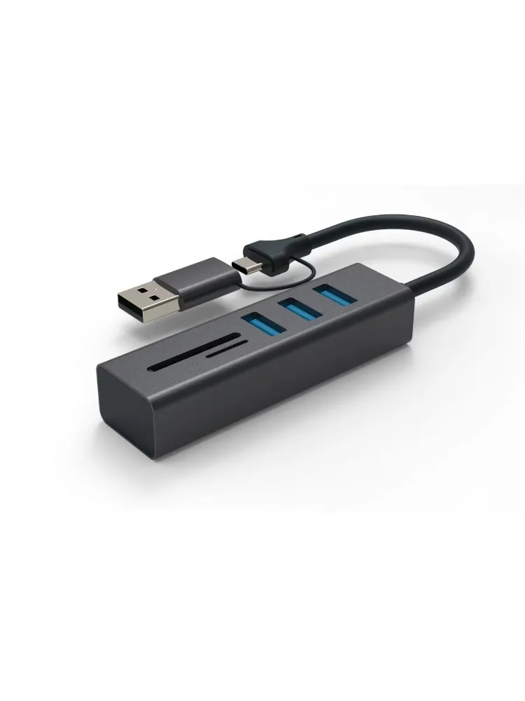 Notebook docking station USB3.0 card reader TF/SD card reader 3.0 read 5-in-1 docking station