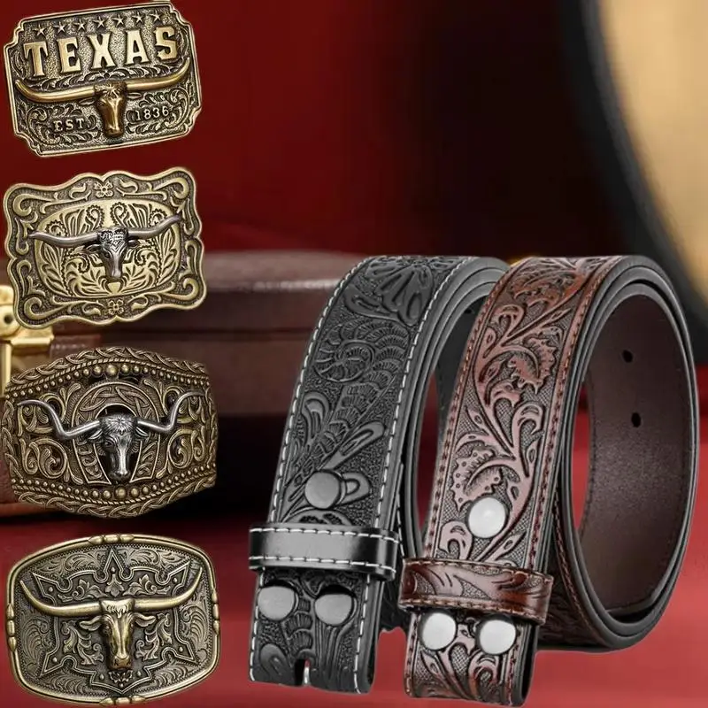 مشبك حزام غربي أولي عتيق كاوبوي روديو فضي كبير بإبزيم حزام للرجال والنساء
