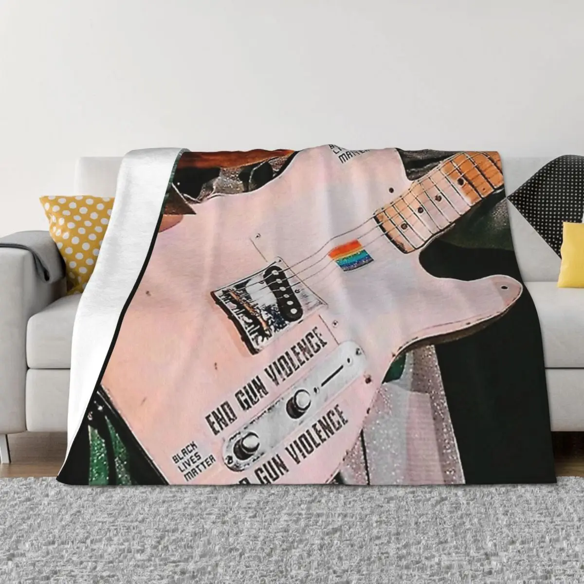 

Guitar Berarti Throw Blanket Weighted christmas decoration Loose Blankets