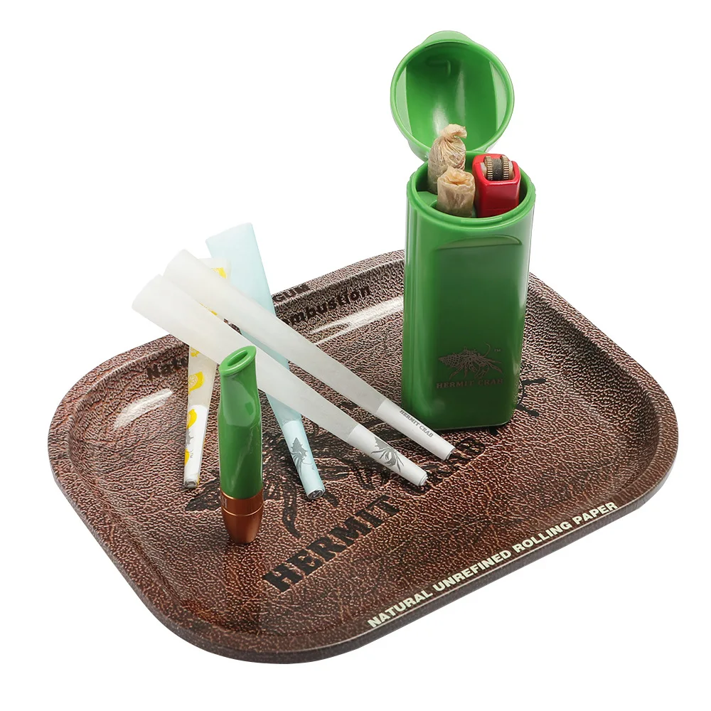 Organizer Canister Pipe Integral Three Hole Cigarette Storage Tapered Cigarette Rolling Cigarette Accessories