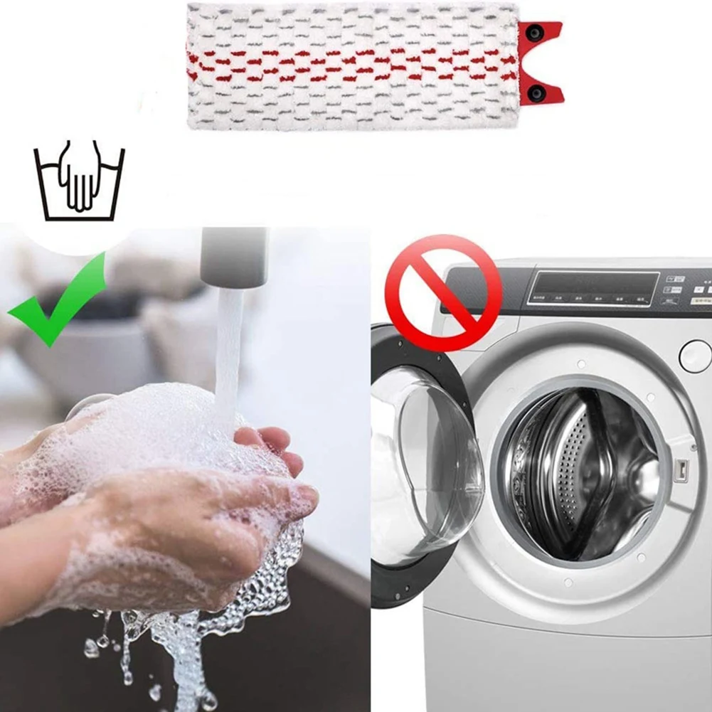 6 PCS Microfibra Recarga Esfregar Almofadas Substituição para Vileda 1-2 Spray Mop para O Cedar Mop