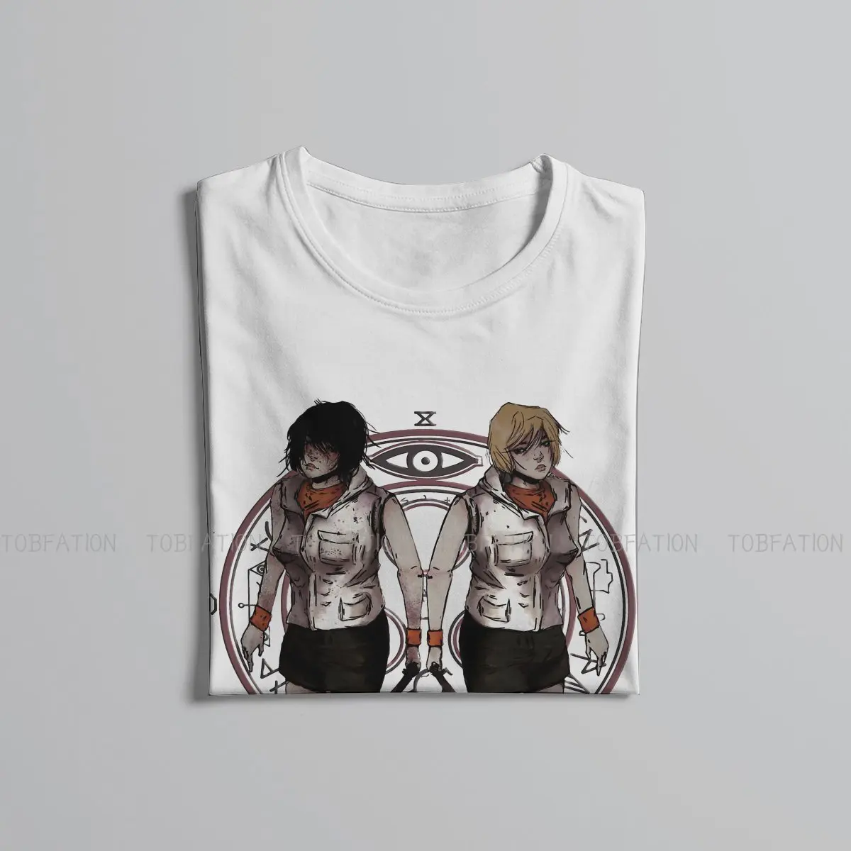 Silent Hill Game Heather Mason Alessa Gillespie Fanart TShirt Men Alternative Big Size Harajuku Crewneck Cotton T Shirt 2020 view 5