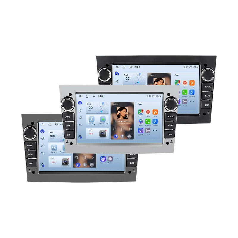 Junsun 7 inch autoradio voor Opel Astra H J Vectra Vauxhall Antara Zafira Corsa CarPlay Android Auto FM RDS DSP GPS Multimedia - afbeelding 2