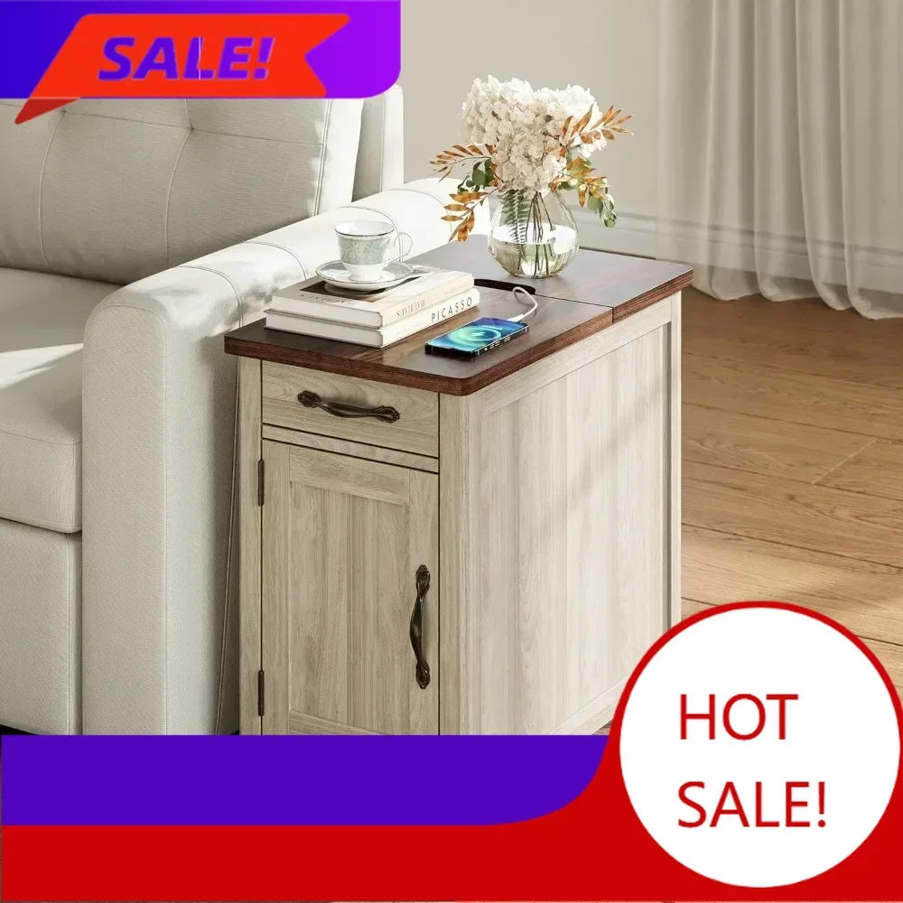 BestsellerBestsellerBestsellerBestsellerCurated for Your Home end table set of 2 with charging station, modern farmhouse sofa co