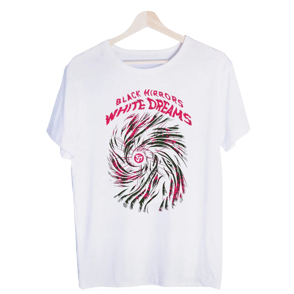 Men's Swirl Pattern Graphic Tee, Short Sleeve Crew Neck T-Shirt for Urban Streetwear and Casual Outfits