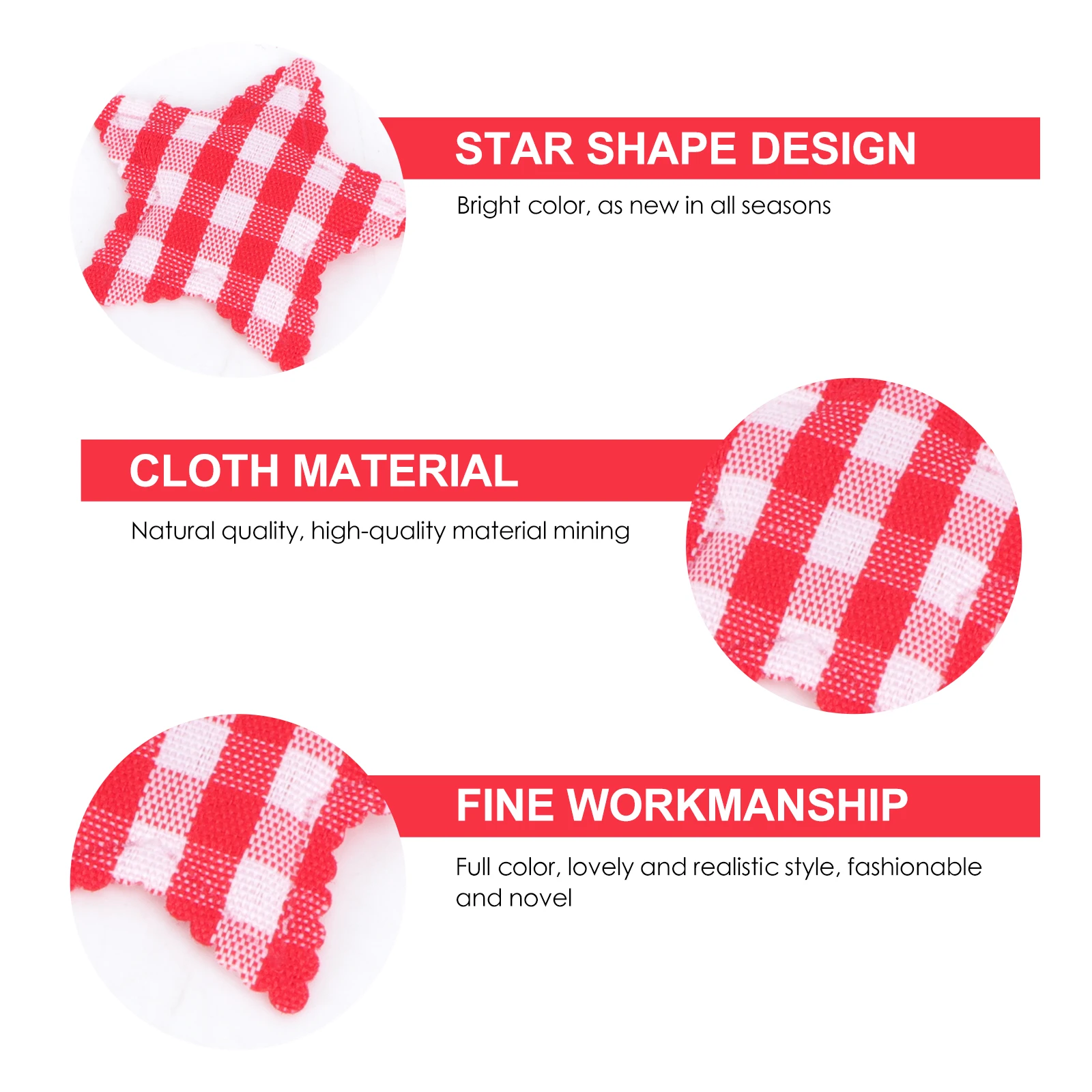 

50 Pcs Embossed Star Accessories Home Five-pointed Decoration Table Cutouts Ornament Shape Decorations s Christmas