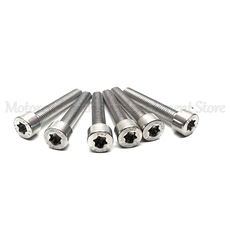 6X Fuel Tank Cap Screw For BMW R1200GS ADV R1200RT K1600B K1600GTL R1200R S1000XR K1200R K1300R K1300GT