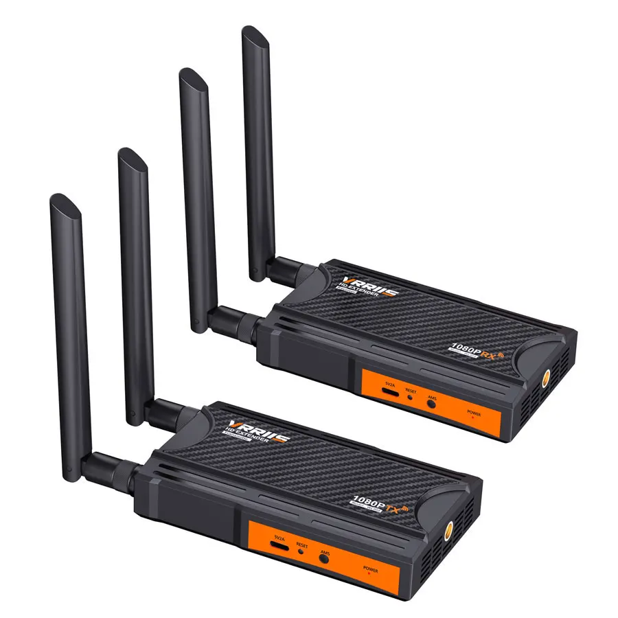 400m HDMI Extender Wireless Transmission Transmitter Receiver Live Streaming Share for Camera Video Camcorder PC To TV Monitor
