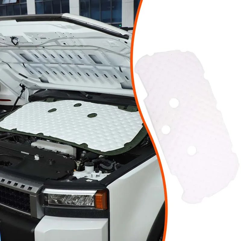1 Piece Set for Toyota Land Cruiser Prado 250 LC250 2024+ Car Engine Compartment Sound Insulation Cotton Car Accessories