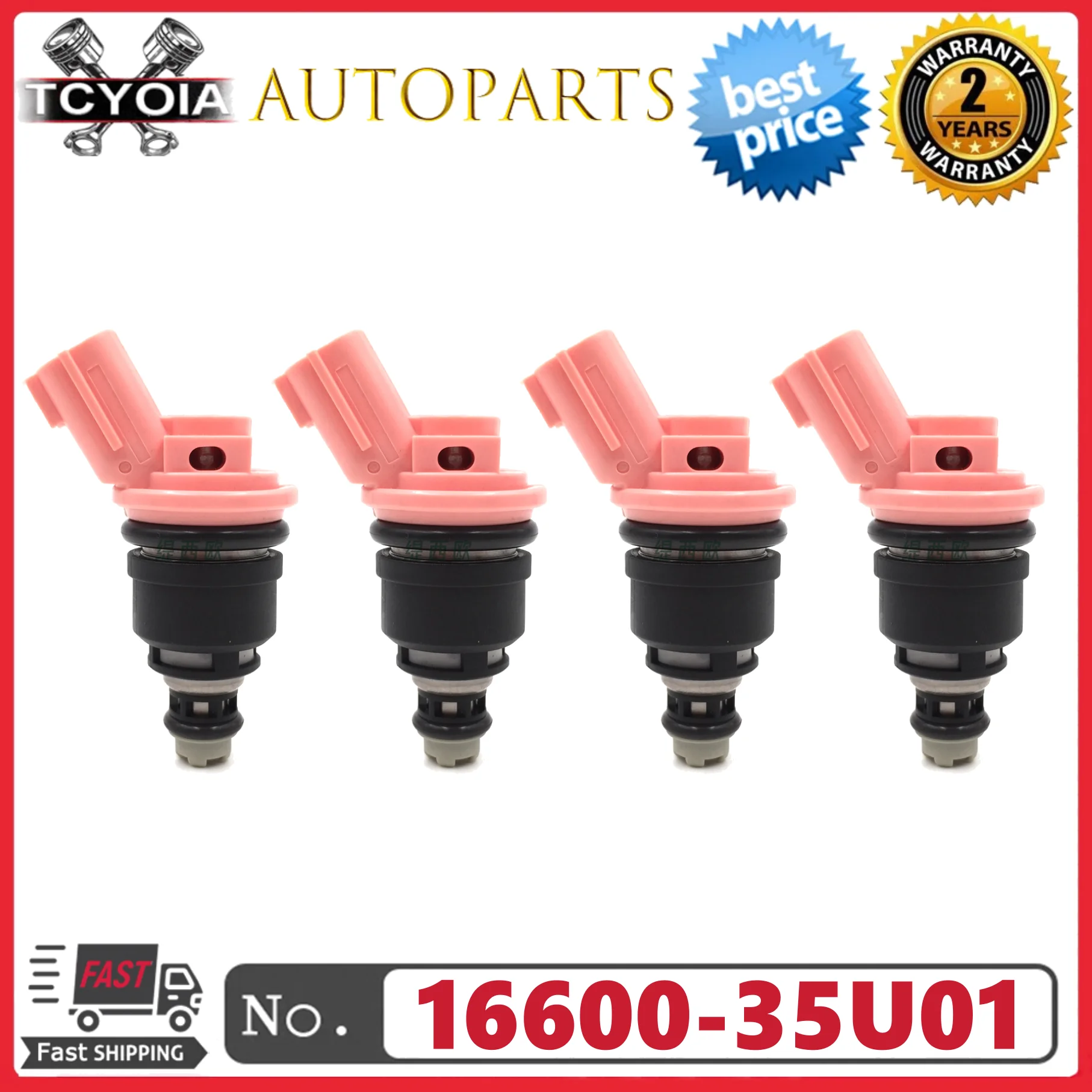 

4pcs/lot 16600-35U01 A46-F13 Fuel Injectors for Nissan Maxima A32 S VQ20DE SE SLX 20G