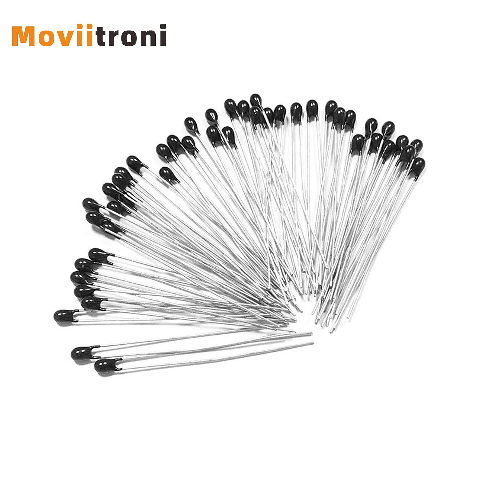 

20PCS NTC-MF52AT NTC Thermistor MF52 Thermal Temperature Sensor Resistor 1K 2K 3K 4.7K 5K 10K 20K 3590 5%