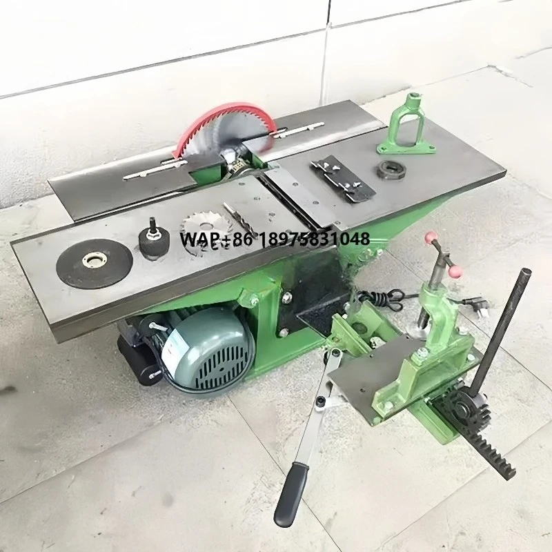 Multifunctional woodworking planer with CE certified woodworking planer thickened woodworking equipment 3-in-1 sliding table saw