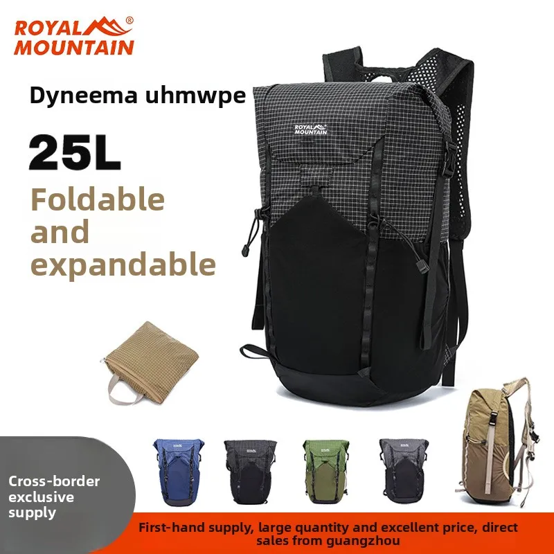

Storage 25L Dalima Cut-proof Hiking and Leisure Backpack New Outdoor Lightweight Rolls Foldable