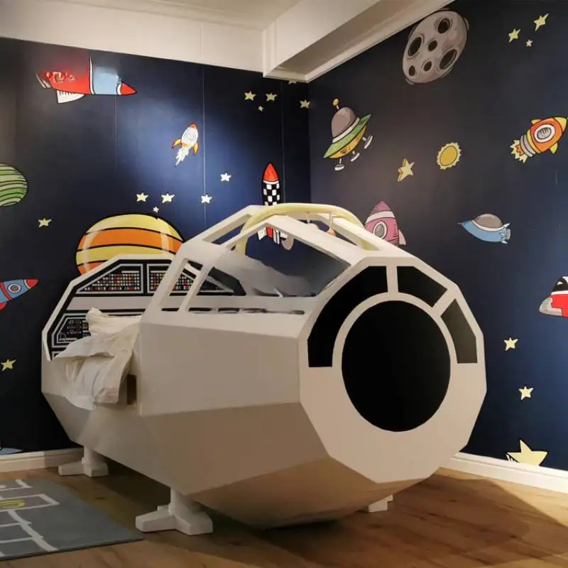 

Normal Nordic Kids Beds Decoration Simple White Single Design Kids Bed Princess Girls Style Lettino Per Bambini Furniture Home