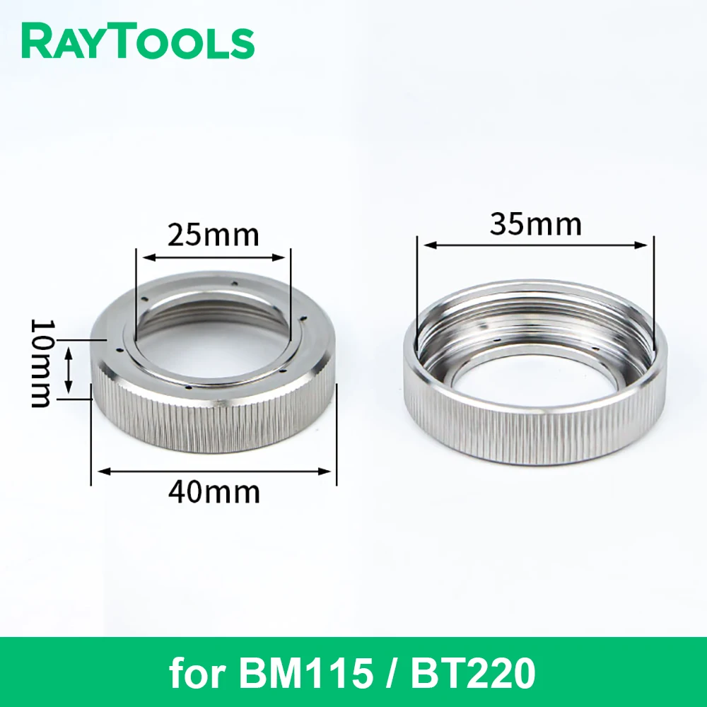 Praylee Laser Keramik-Sicherungsring-Halter für Raytools WSX Precitec Ospri Laserschneidkopf Sicherungsring-Zubehör – Detail 6