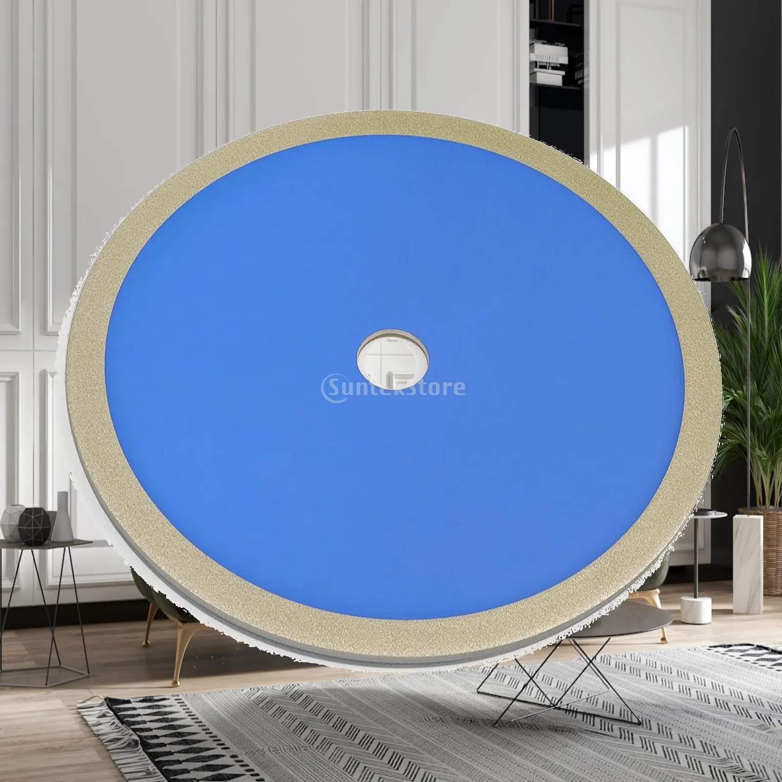 300mm Diamond Disc Grinder Blade Blue Edge for Stone Porcelain Tile Cutting and Polishing Workshop
