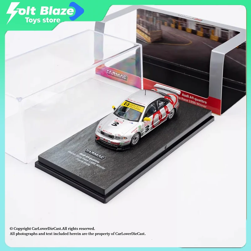 

Модель автомобиля TW 1/64 Audi A4 Quattro Macau Guia Race 1996 №3, лимитированная серия, коллекционная модель для мальчиков, подарок