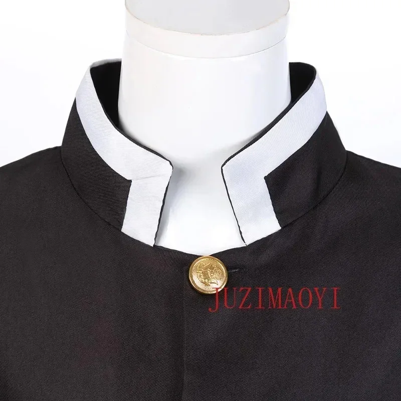 Anime Cosplay Iguro Obanai Costume Halloween Party Adult Child Halloween Wig Clothesaa