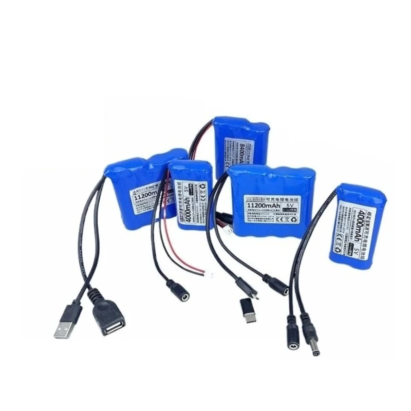 5v Battery Rechargeable Type-C Connection Single Chip Microcomputer for Outdoor LED Lamp Bluetooth Speaker USB Fan