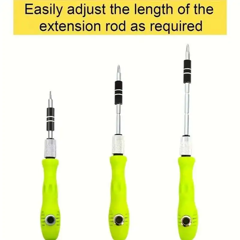 32-in-1 Precision Screwdriver Set Magnetic Phillips Bits Multifunctional Portable Hardware Tool For Home Watch Phone Computer
