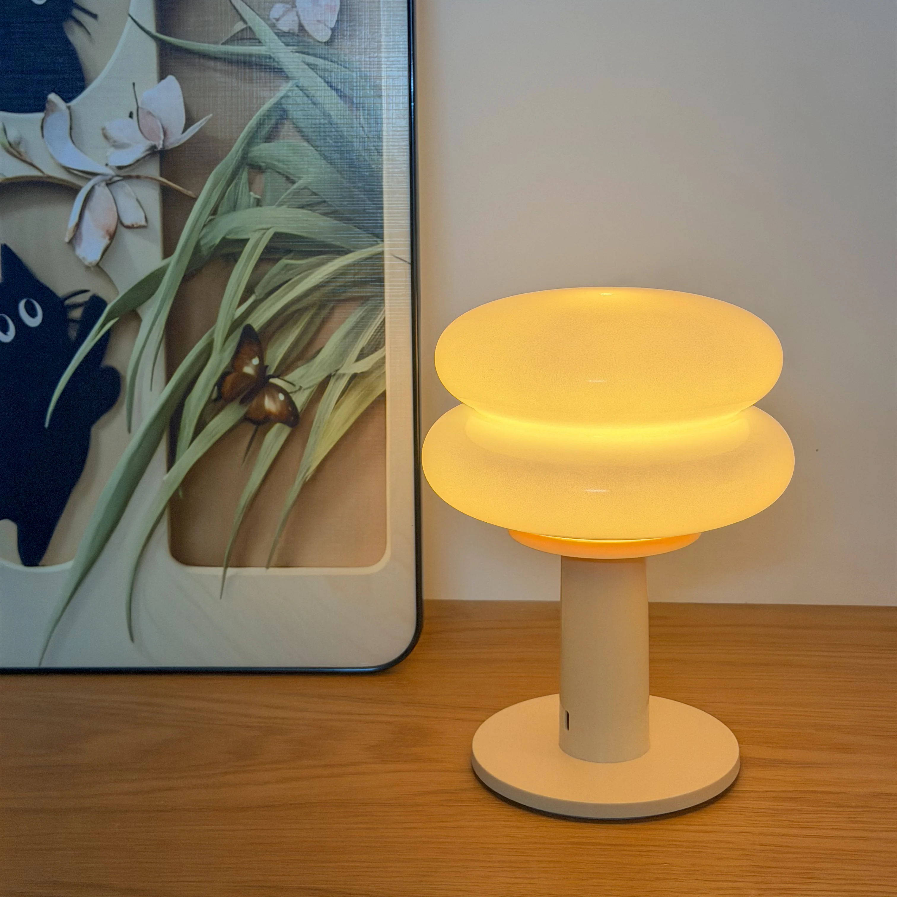 

Hamburg Table Lamp Nordic LED Lamp Stepless Dimming Indoor Lighting Fixtures Dining Table Sofa Bedside Decoration Table Lamp