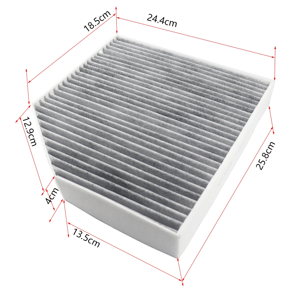 

Car Cabin Air Filter for MERCEDES-BENZ C-CLASS AMG C43 C63 E43 E53 E63 GLC43 GLC63 GT50 53 63 X290 C253 X253 W213 A2058350147