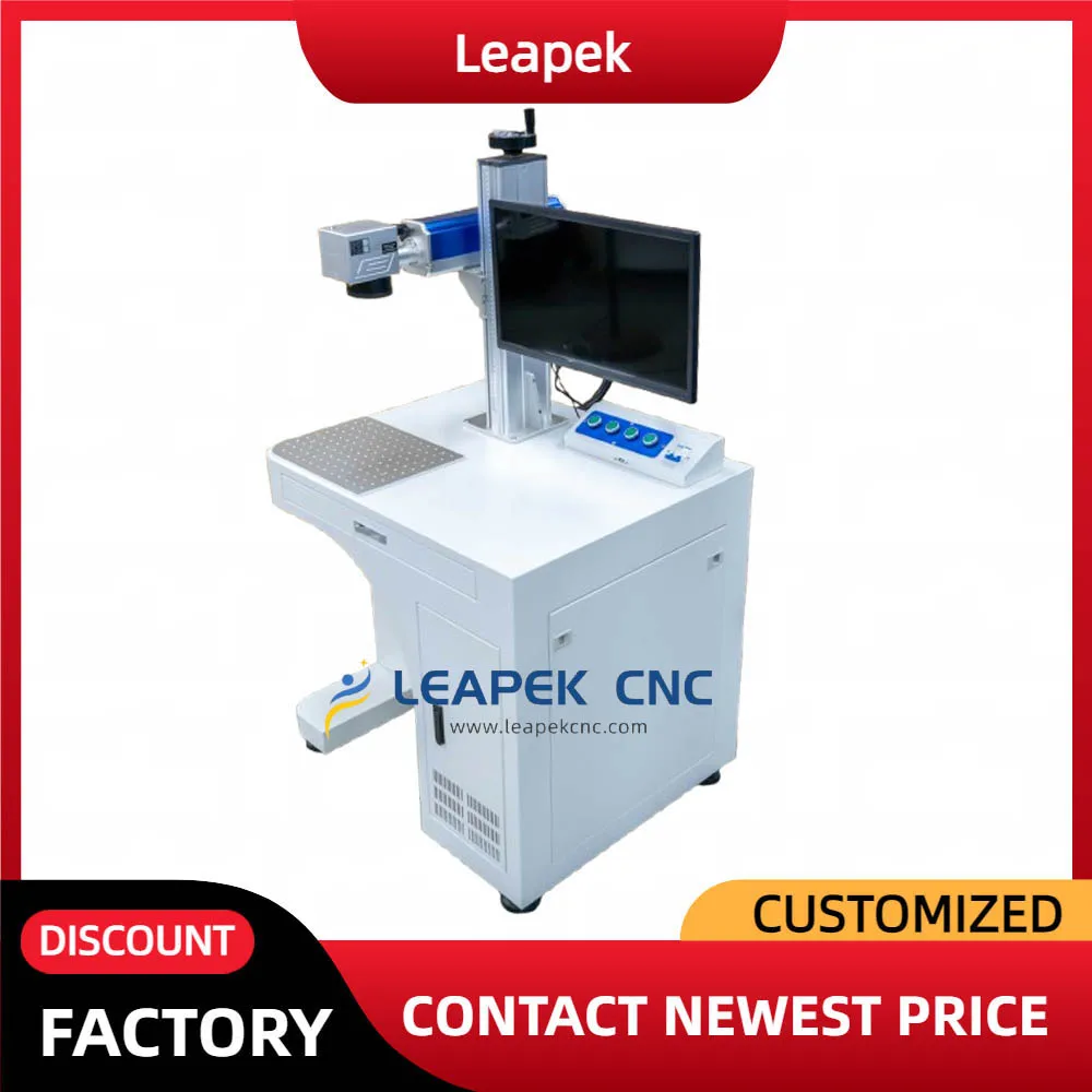 2026 Hot Selling Metal Engraving Plastic Engraving Desktop Fiber Laser Marking Machine Printer Engraving Machine