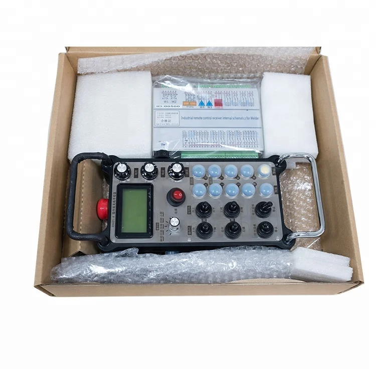 DH01 WiXHC جهاز تحكم عن بعد بتصنيع صناعي عالمي مع عصا تحكم لحام الضغط على جهاز التحكم عن بعد IP67 #4