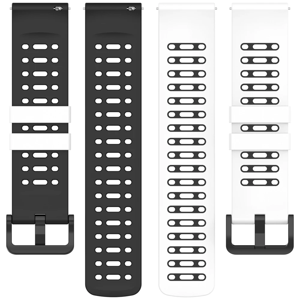 Bands For Xiaomi Watch S4 Sport S2 46/42mm S3 color 2 S1 Active/Pro Mi Watch Silicone Strap 22mm Breathable Bracelet Accessories