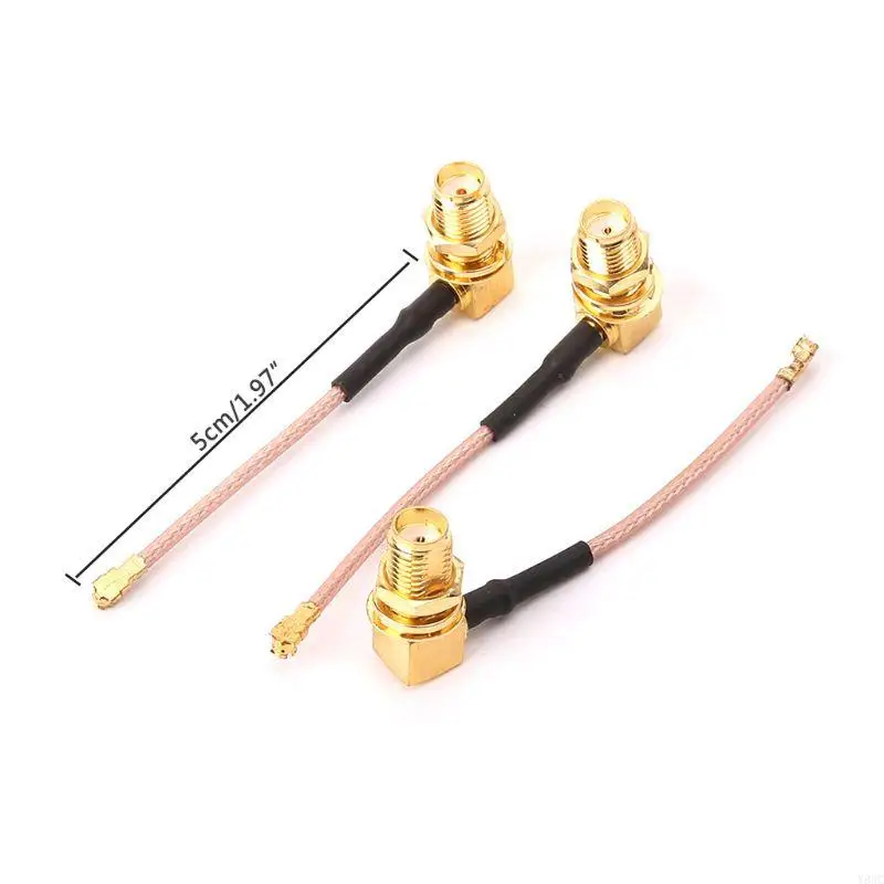 Y8AC 5pcs SMA Female To Ufl/IPX/IPEX RF Coaxial Adapter RG178 Pigtail Cab