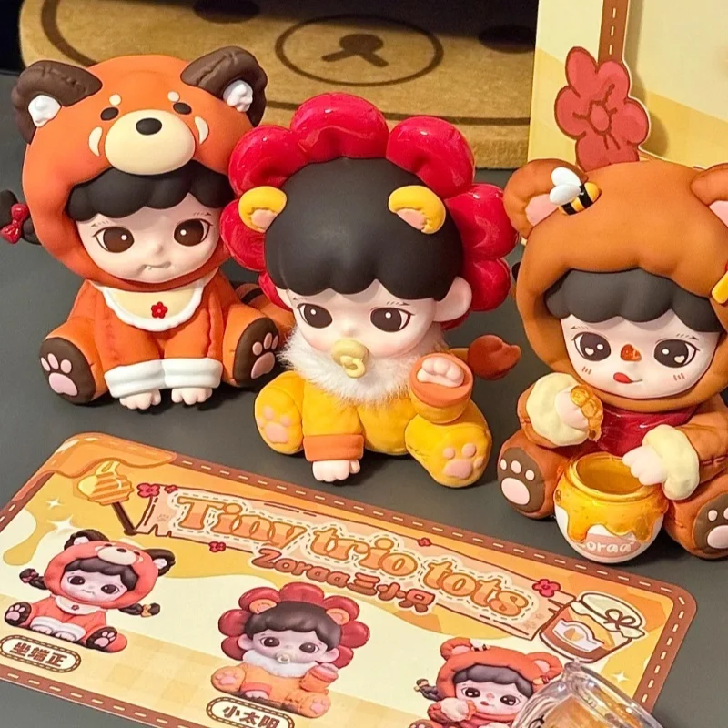 Genuine New Arrival Baby Zoraa Cuteness Is Justice Series Blind Box Kawaii Figurines Collection Desktop Ornament Fashion Gifts