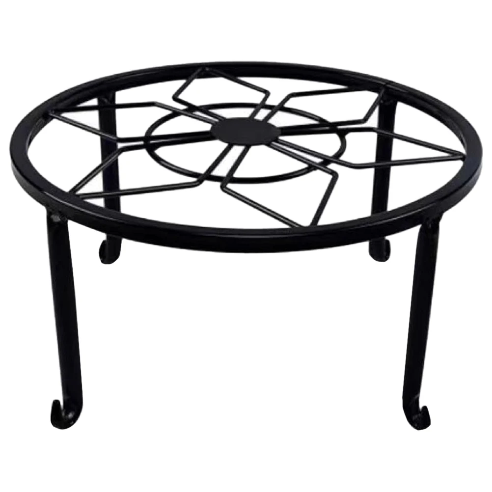 

Iron Flower Stand Home Decor Pot Holder Stool Display Plant Flowerpot Metal Planter