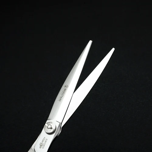 Imagen 2 del producto Juego de tijeras de corte de pelo profesional, tijeras para adelgazar el cabello 440C, herramientas de peluquero de 7 pulgadas