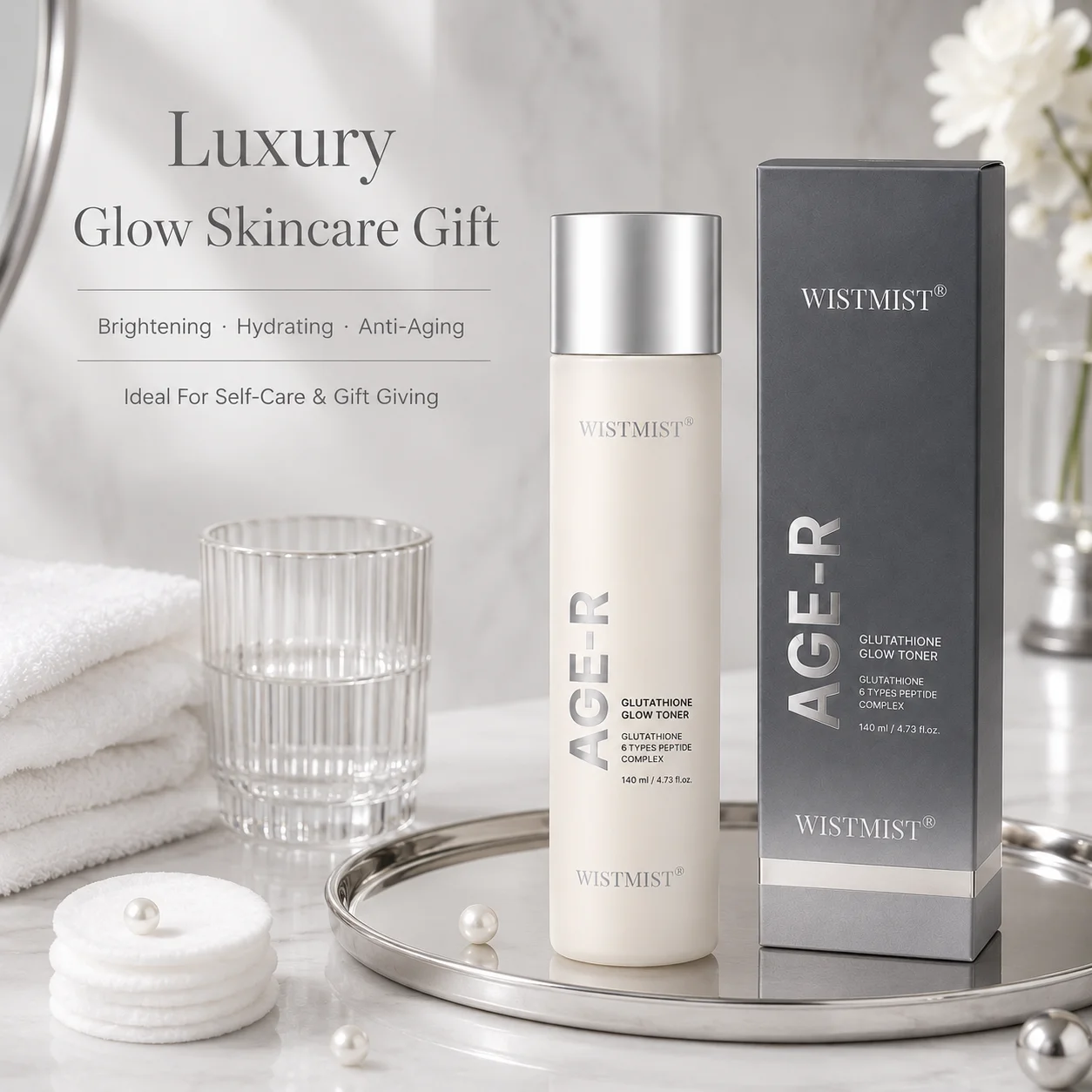 WISTMIST Tônico Iluminador com - Korean Skincare Routine avaliação e preço